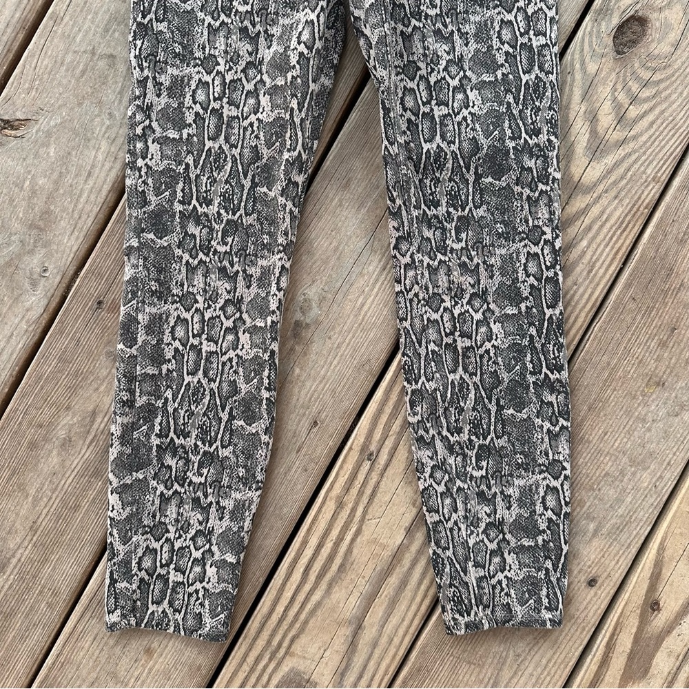 Spanx Python Jeanish Legging Printed Snake Patter… - image 5